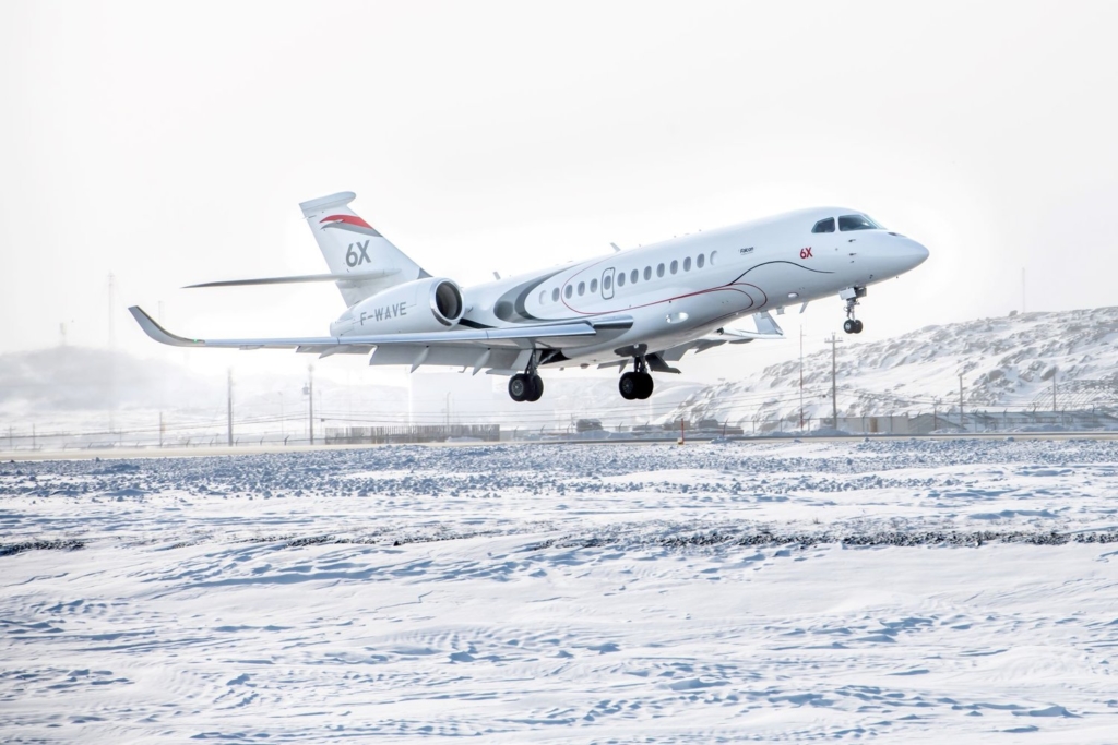 Falcon 6X Completes Cold Weather Testing