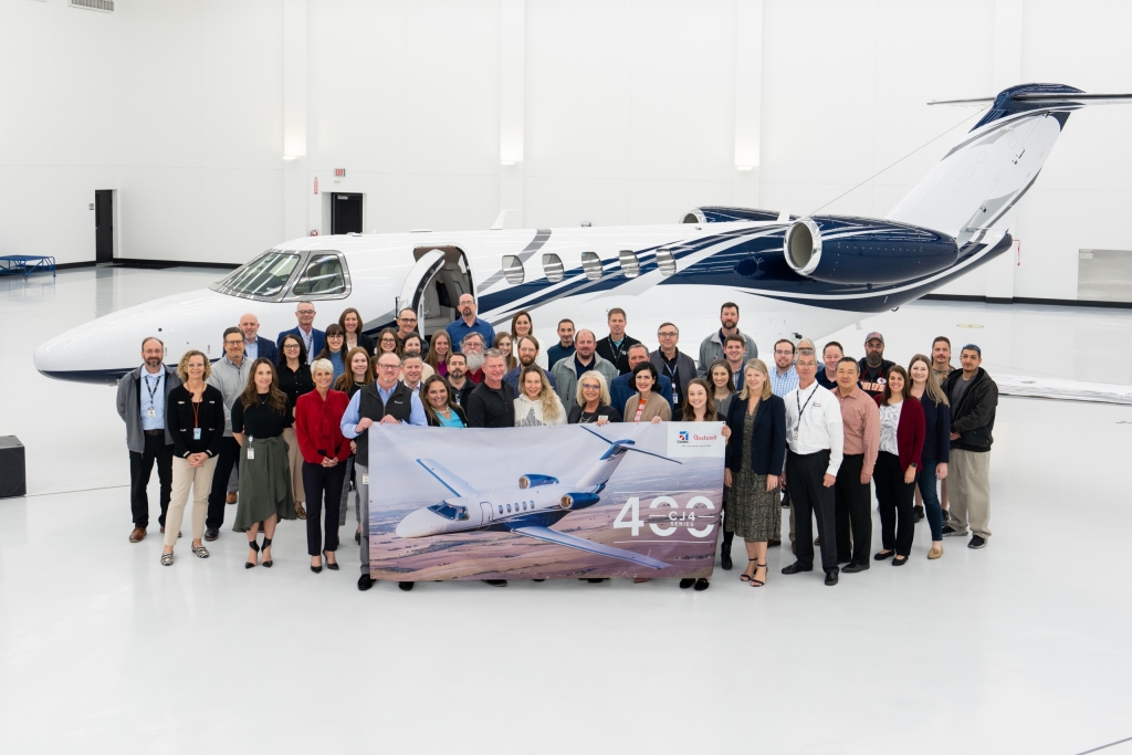 Textron Aviation Delivers 400th Citation CJ4