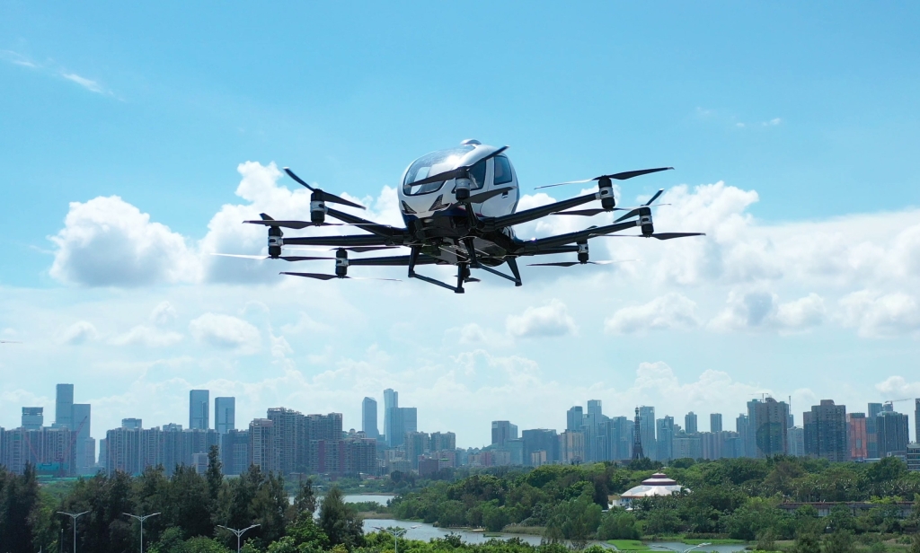 EHang Completes First-ever Autonomous Flight in Israel