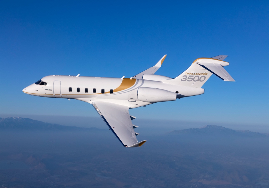 Bombardier to Equip Challenger 3500 with Iridium Certus