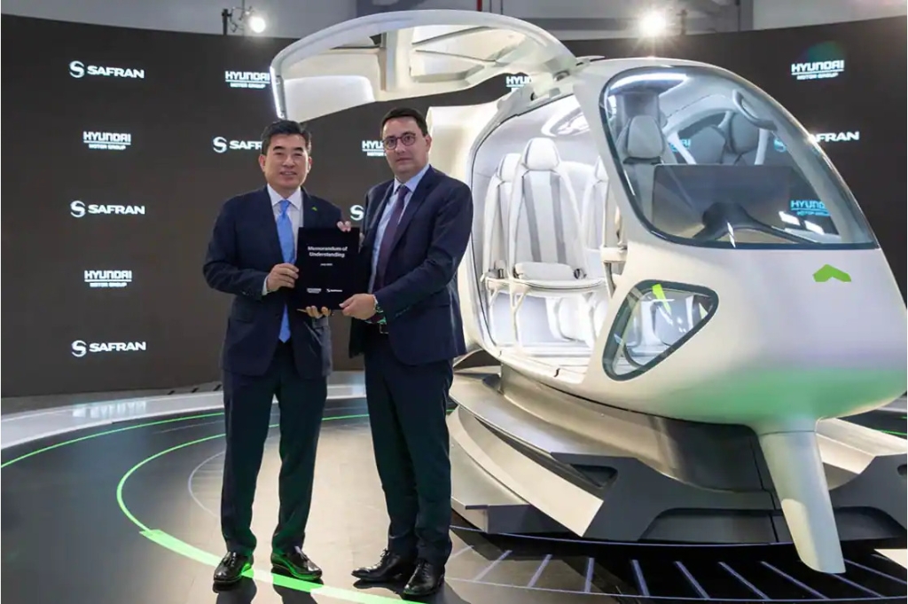 Hyundai and Safran Agree to Explore AAM Opportunities