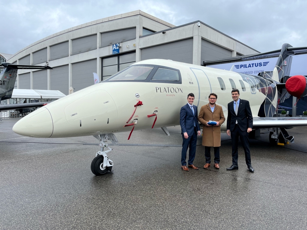Platoon Aviation Receives Sixth PC-24