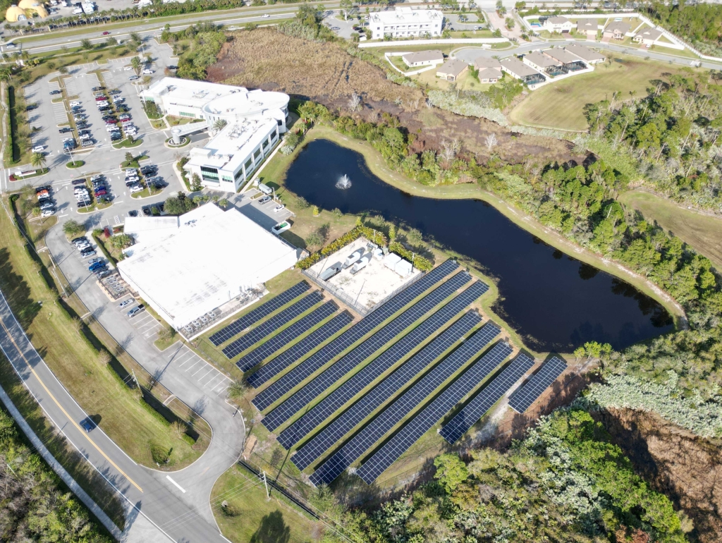 Satcom Direct Installs Solar Farm in Florida