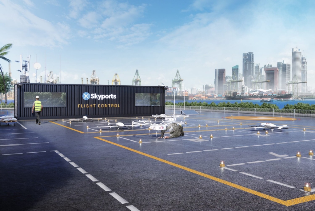 Skyports Signs MOU with Jurong Port