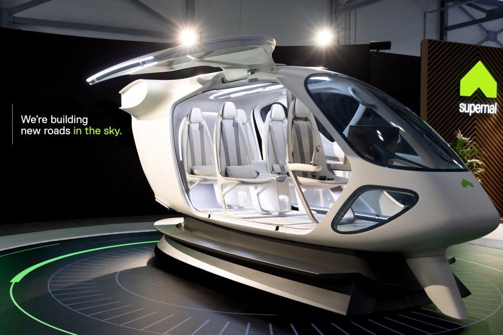 Supernal eVTOL Cabin Concept Wins Design Award