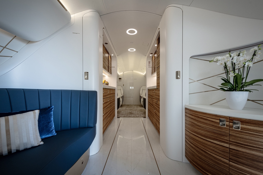 EMBARGOED Oct 18: F/LIST Showcases Future Interior Design for Business Jets