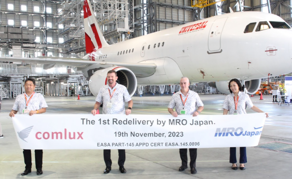 MRO Japan Completes First EASA ACJ Check