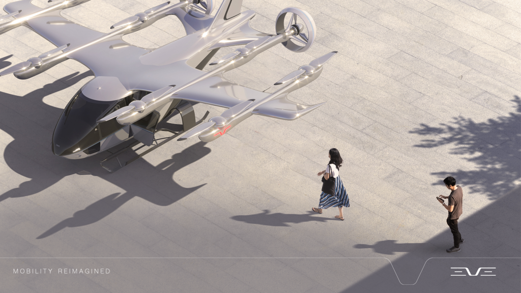 Eve: Pre-confirmed Routes, Vertiports are a Must